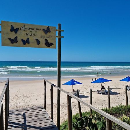 Apartamento Charmoso à Beira Mar Barra de São Miguel Esterno foto