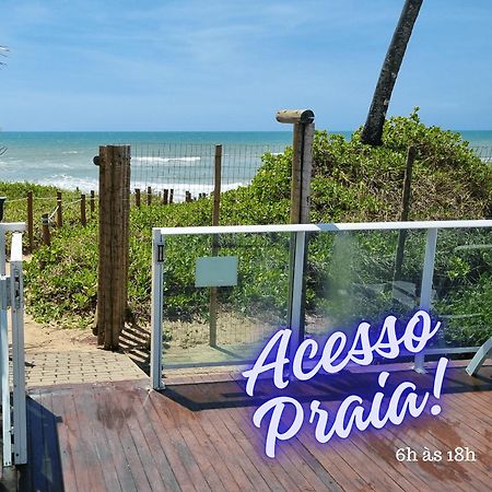Apartamento Charmoso à Beira Mar Barra de São Miguel Esterno foto