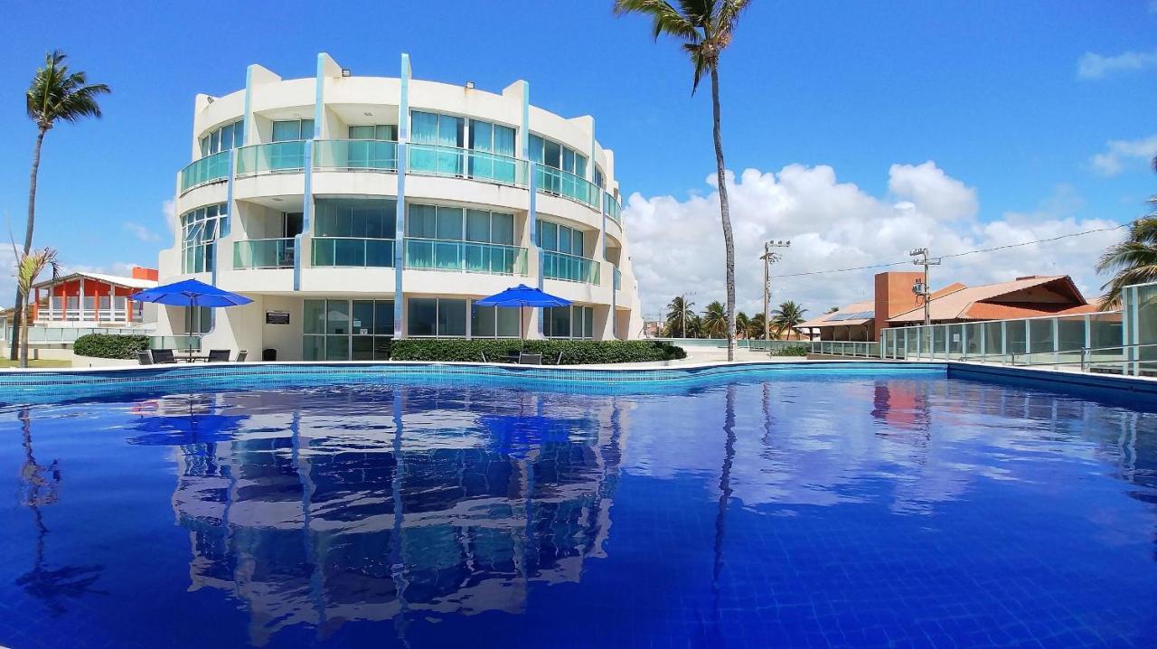 Apartamento Charmoso à Beira Mar Barra de São Miguel Esterno foto