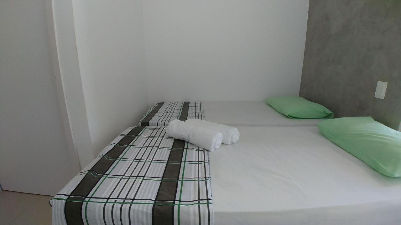 Apartamento Charmoso à Beira Mar Barra de São Miguel Esterno foto