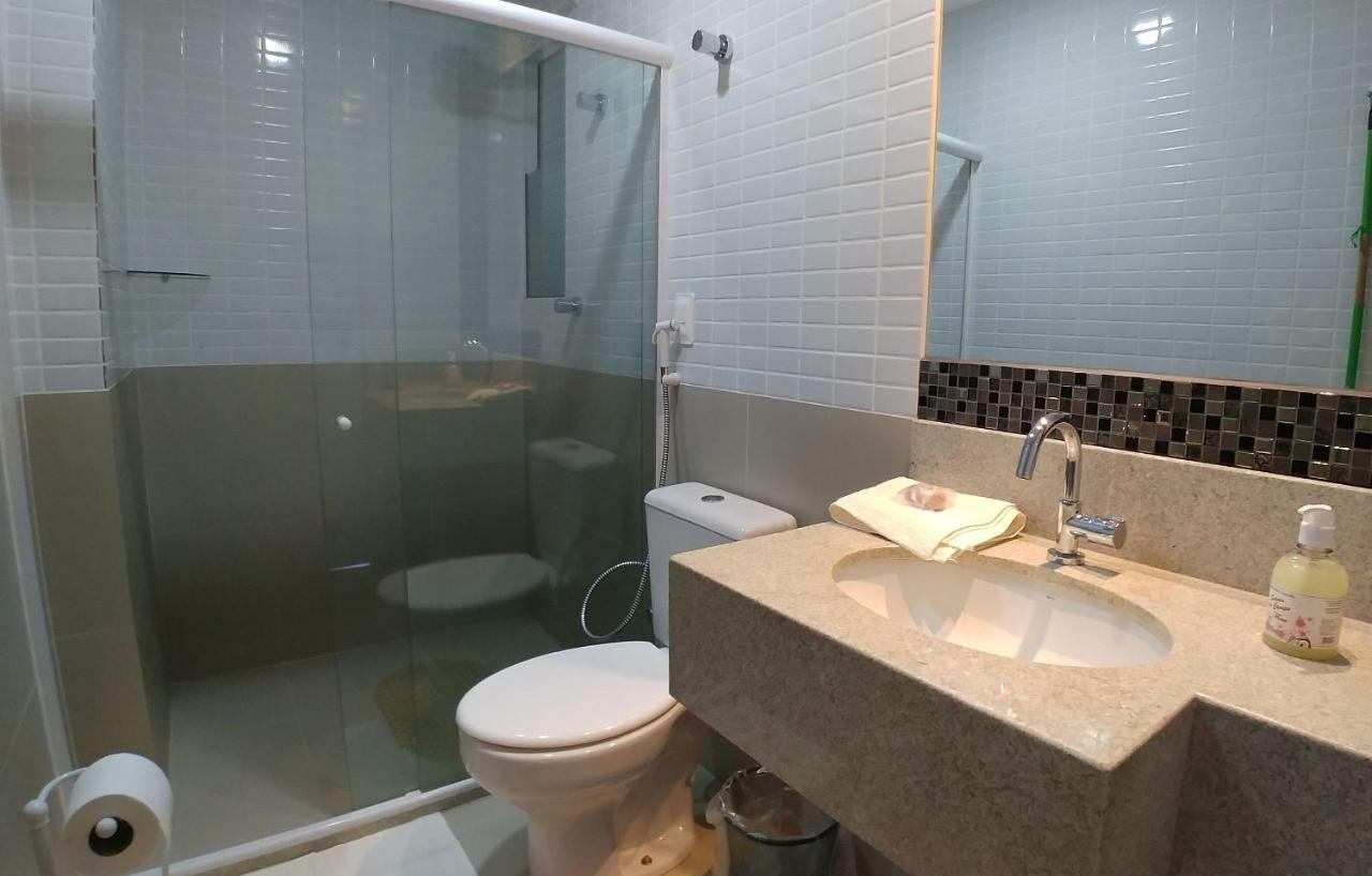 Apartamento Charmoso à Beira Mar Barra de São Miguel Esterno foto
