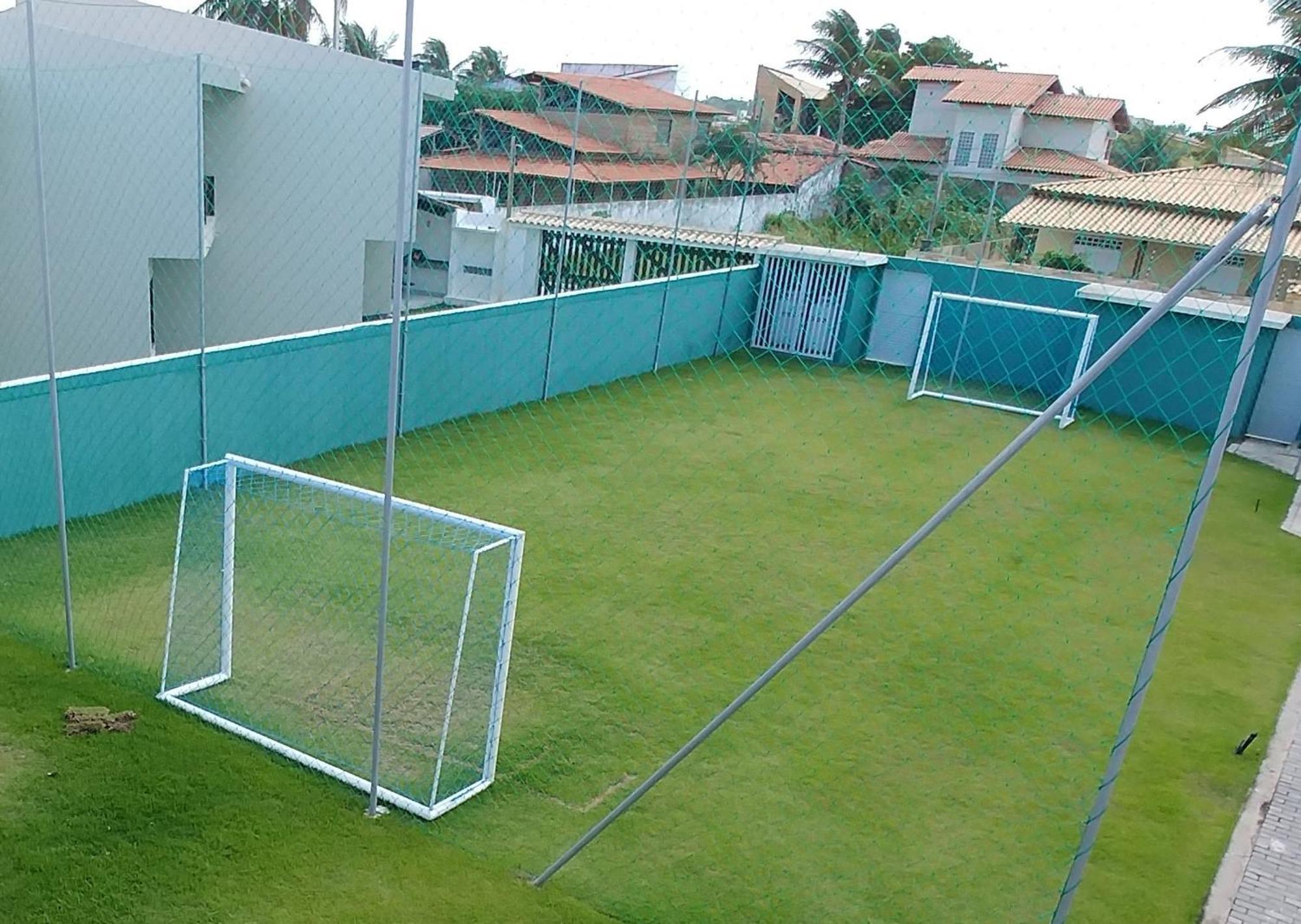 Apartamento Charmoso à Beira Mar Barra de São Miguel Esterno foto