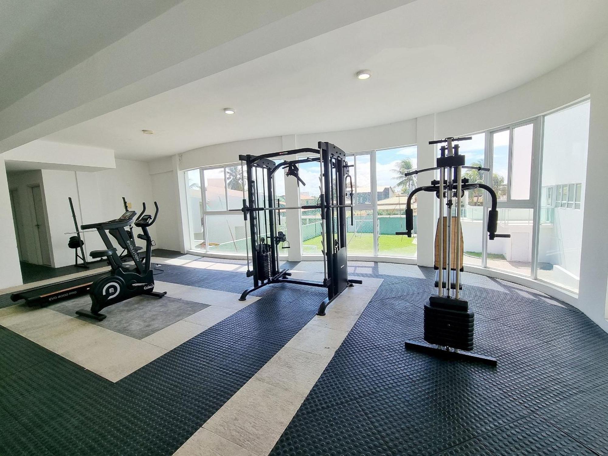 Apartamento Charmoso à Beira Mar Barra de São Miguel Esterno foto